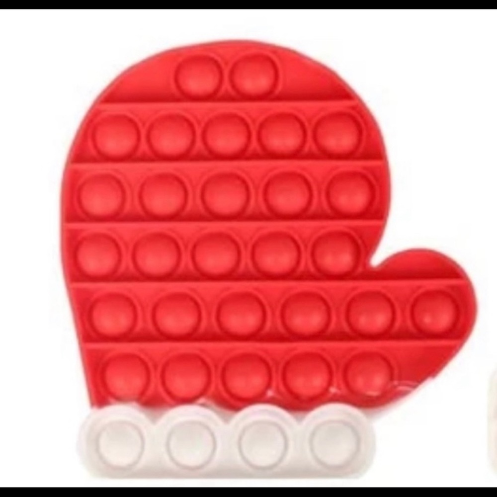 Christmas glove pop it